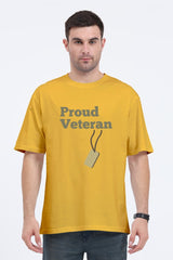 Proud Veteran oversize T Shirt - Armor X